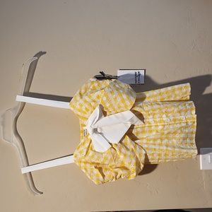 Unique Vintage Yellow Top 1X